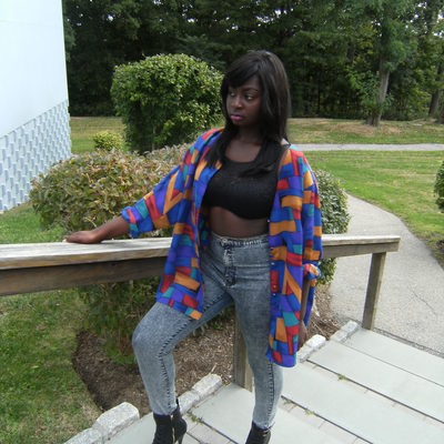 Color block blouse
