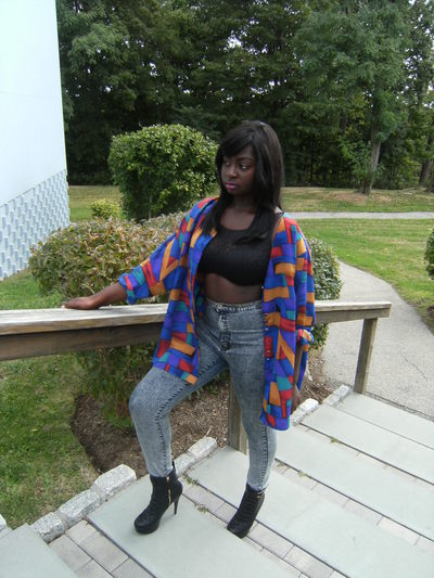 Color Block Blouse