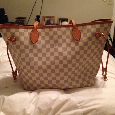 Authentic lv neverfull mm