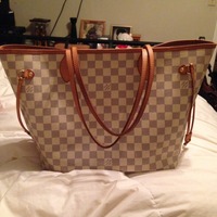 Authentic LV Neverfull MM - Thumbnail 1