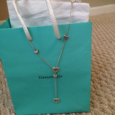 Authentic tiffany & co. lariat necklace