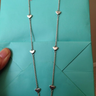 Authentic tiffany & co. lariat necklace