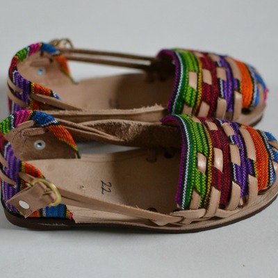 Infant/toddler huaraches (sandals) size 22/us 6