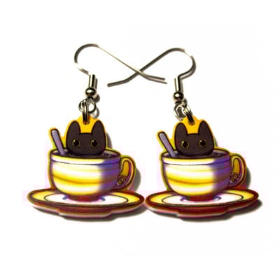 Cattuccino earrings