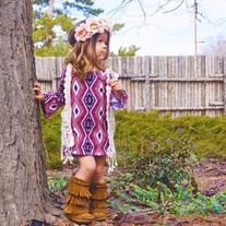 Boho Crochet Vest - Cream