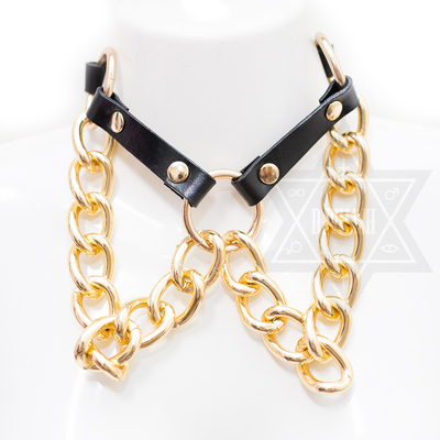 Rings chained choker - Thumbnail 1