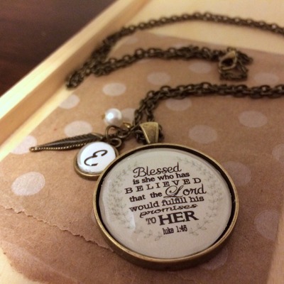 Add on: mini initial pendant