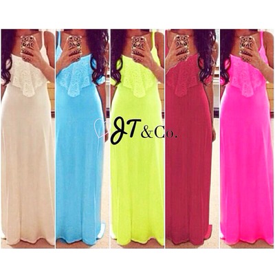 Summer 'anne' maxi dress