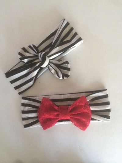 Mommy and Me Stripes Headwraps