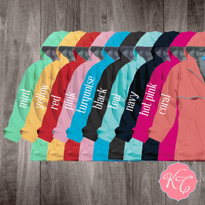 Embroidered: ARROW Monogram Ladies Rain Jacket - Thumbnail 1