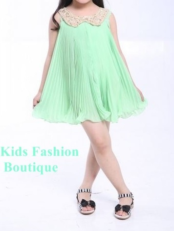 Girls lovely sea breeze summer dress