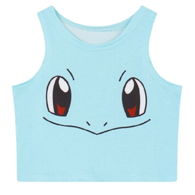Squirtle crop top