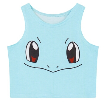 SQUIRTLE CROP TOP