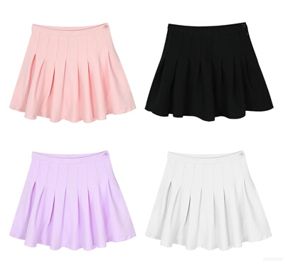 4 COLORS TENNIS SKIRT