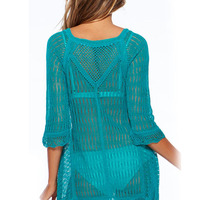 Blue Knit cover uo top - Thumbnail 1