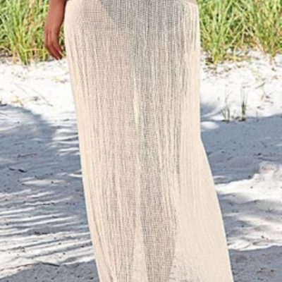 Versatile skirt/shirt swim cover up