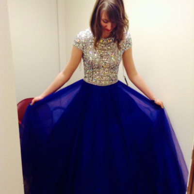 Long prom dress, blue prom dress, dress gown, special occasion dress, 2018 prom dress, long evening dress, bd14454