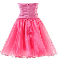 Sweetheart bridesmaid dress, Short bridesmaid Dress, Short bridesmaid dress, Homecoming dress, Cocktail Patry Dress,15041506 - Thumbnail 1