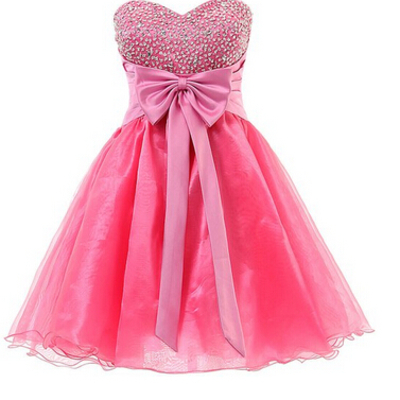 Sweetheart bridesmaid dress, short bridesmaid dress, short bridesmaid dress, homecoming dress, cocktail patry dress,15041506 - Thumbnail 5