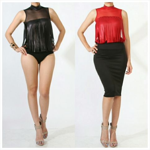Fringe Bodysuit