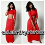 Red Maxi Set - Thumbnail 1