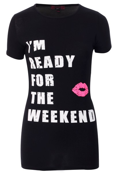 Ready for the weekend Black