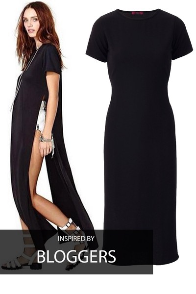 Maxi Shirt Black
