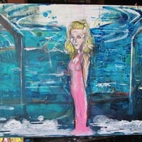 At the Ocean's behest, a painting by Ryan Lowrie  - Thumbnail 1
