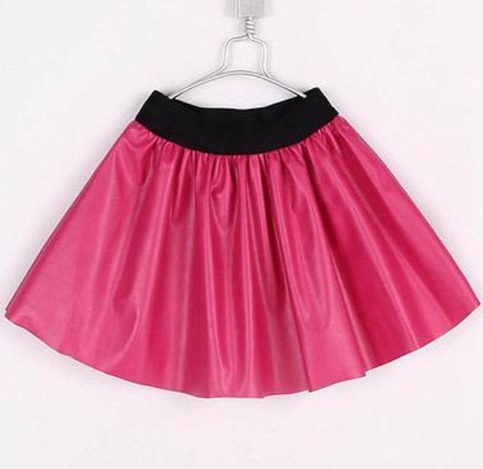 Rosey Faux Leather Skirt