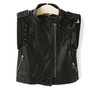 Moto Leather Vest - Thumbnail 1