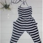 Striped Romper - Thumbnail 1
