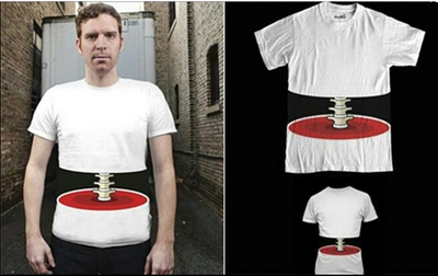 3D Bone Effect Men’s Shirt