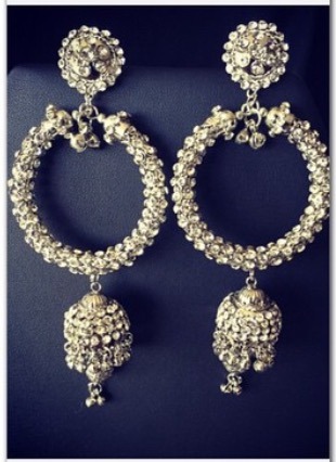 Zoya Earrings Silver