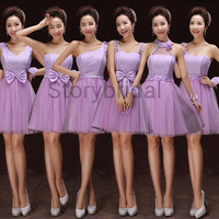 Mismatched bridesmaid dress,short bridesmaid dress, Chiffon Bridesmaid Dresses, Cute Bridesmaid Dresses, Bridesmaid Dresses, 15041703 - Thumbnail 1