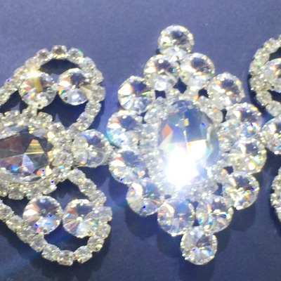 Crystal belt appliquè