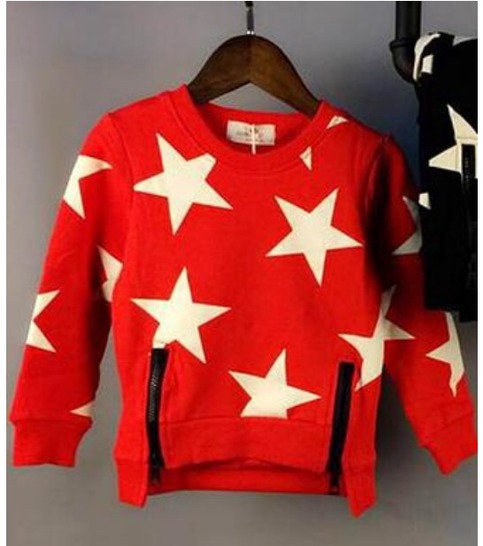 Star Zipped Sweater