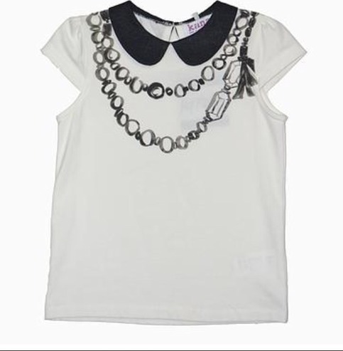 Necklace Collar Shirt