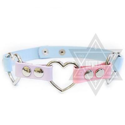 Pastel hearts choker - Thumbnail 2