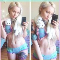 Fancy foxy Scarf(White) - Thumbnail 1