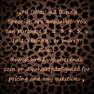Questions? contact us: remyhair@divahairtrendz.com or 646-580-4304 [please leave a voicemail, text or email & will get back to you asap!:)]