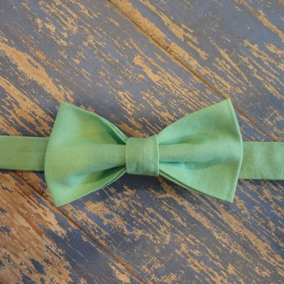 Mint bow tie