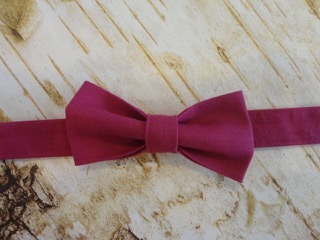 Fuchsia Bow Tie