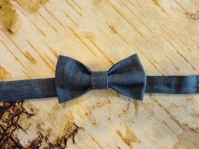Chambray Bow Tie