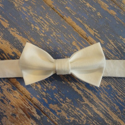 White bow tie
