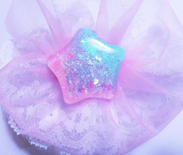 Pastel Star Hairclip