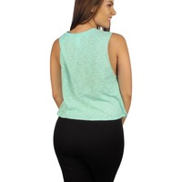 Mint Cropped Tank Top - Thumbnail 2
