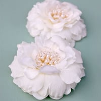 Realistic Wedding Hair Flower Set Mini Bijou 2 Piece Set  - #RF707 : Luxe in Bloom - Thumbnail 1