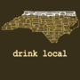 Drink Local- North Carolina Beer T-shirt - Thumbnail 1