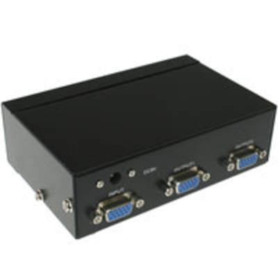 Vga splitter 1 input to 2 output, bandwidth: 350mhz, resolution: 1920x1440