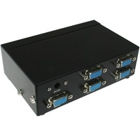 VGA Splitter 1 Input to 4 Output, Bandwidth: 350MHz, Resolution: 1920x1440 - Thumbnail 1